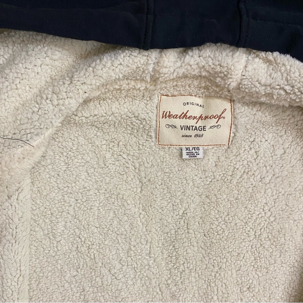 Weatherproof Garment Company Fleece Sweater Zip-Up Jacket - Vintage 1948 - Picture 2 of 6